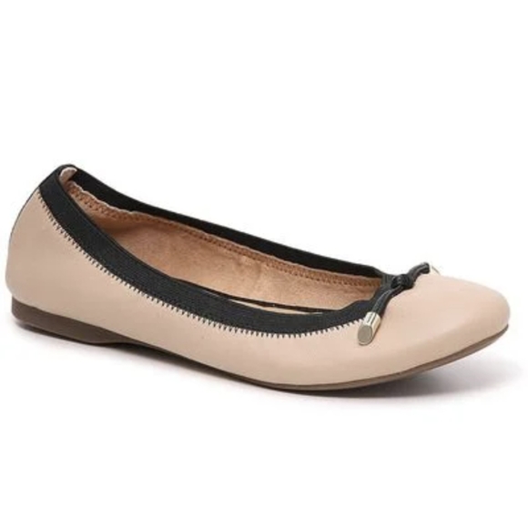 Kelly & Kate Ballet Flat Size 8 Tan and Black - Picture 4 of 4